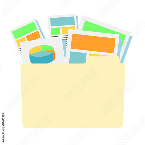 Marketing Company Digital Products Icons with Collateral and Packing Boxes