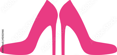 Valokuva Pink high heel