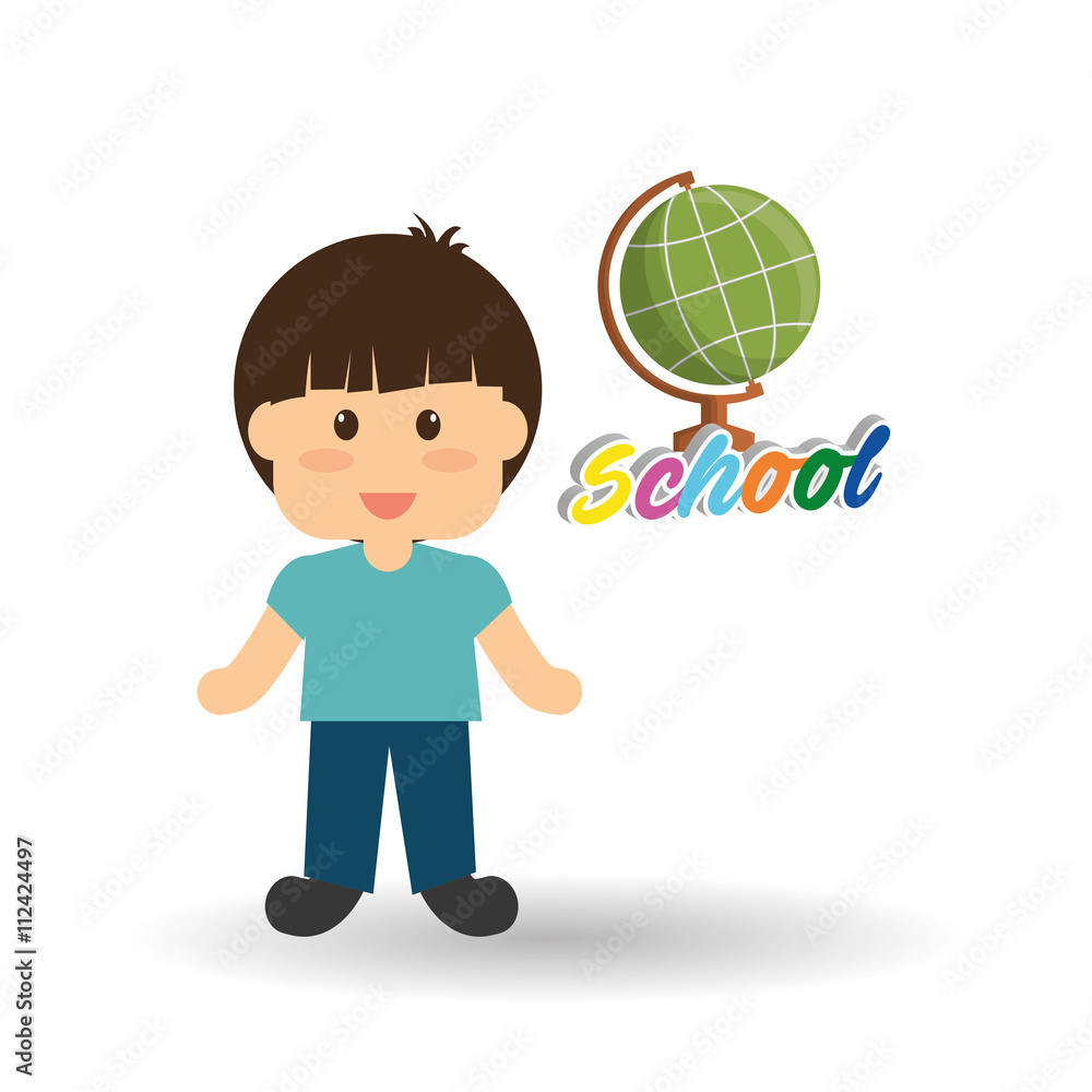 Education design. school icon. isolated illustration , vector Education design. school icon. isolated illustration , vector