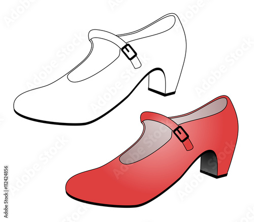 elegant female shoe