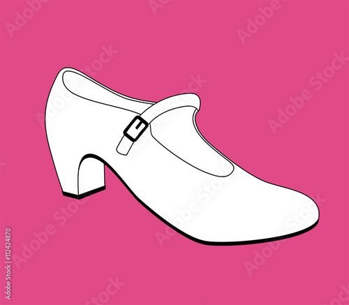 elegant female shoe