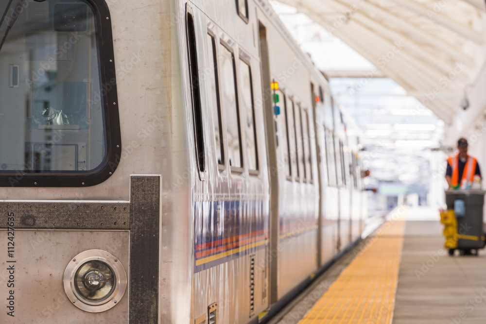 Fototapeta premium Commuter train