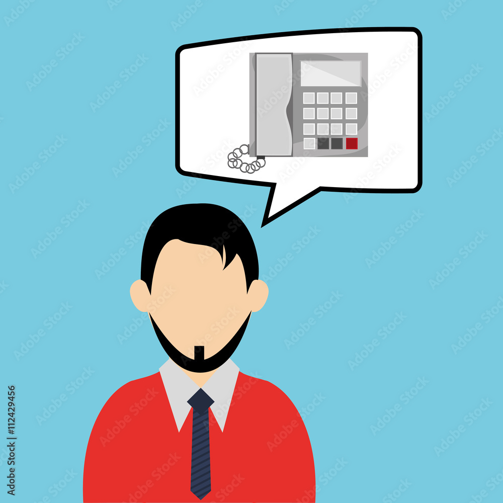 businessman design. corporate icon. Isolated illustration businessman design. corporate icon. Isolated illustration