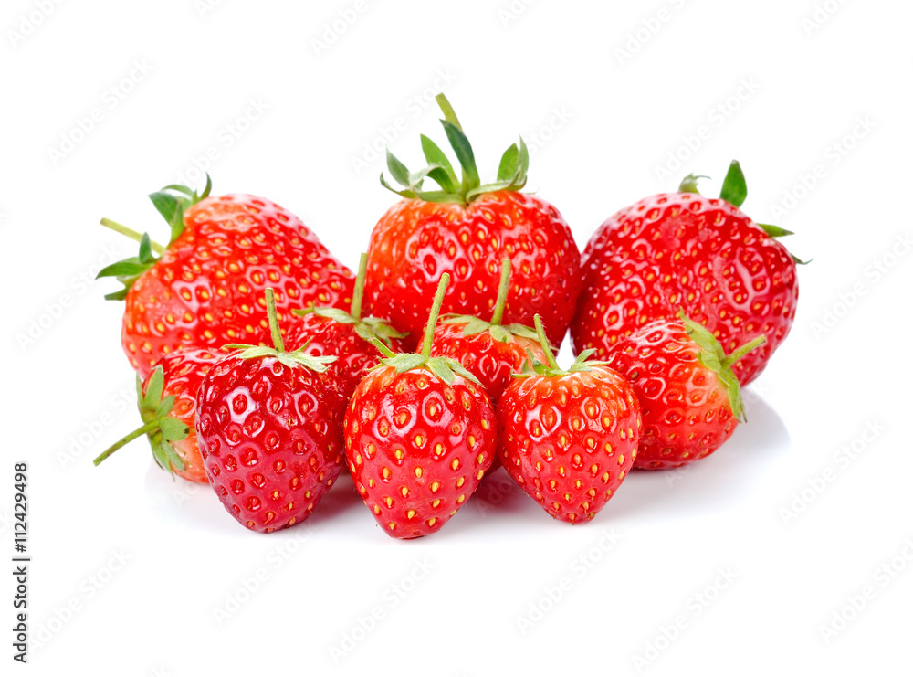 strawberry isolated on white background strawberry isolated on white background