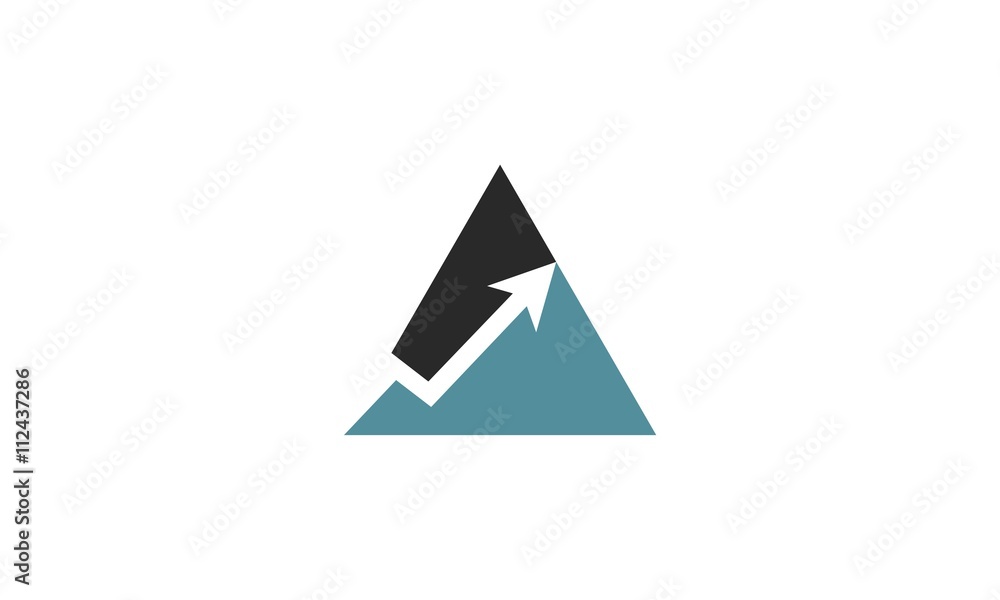Icon design element with business card template Icon design element with business card template