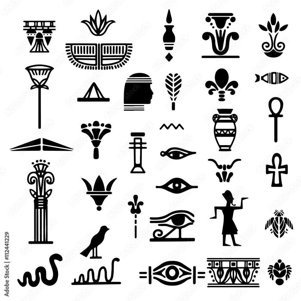 Fotografie Egyptian ethnic icon