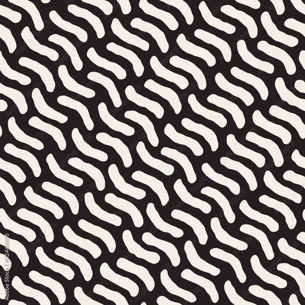 Vector Seamless Hand Drawn Jumble Diagonal Lines Pattern Vector Seamless Hand Drawn Jumble Diagonal Lines Pattern