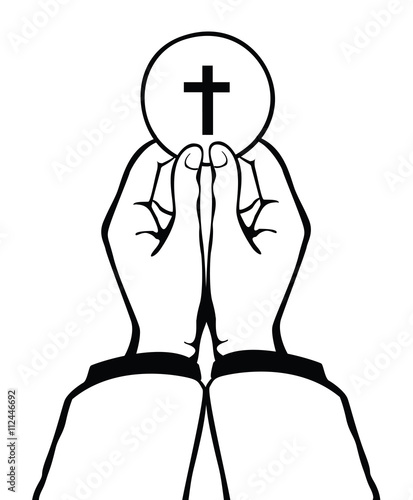Holy Communion vector