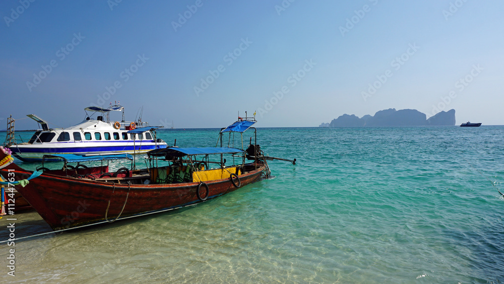 long beach on ko phi phi island