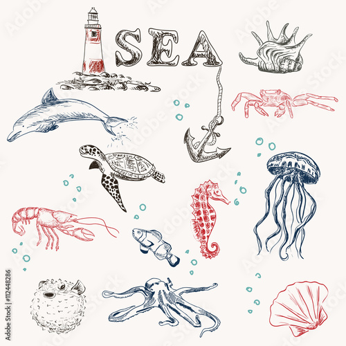 Sea travel set