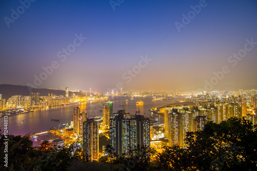 Canvas Print Hong Kong city