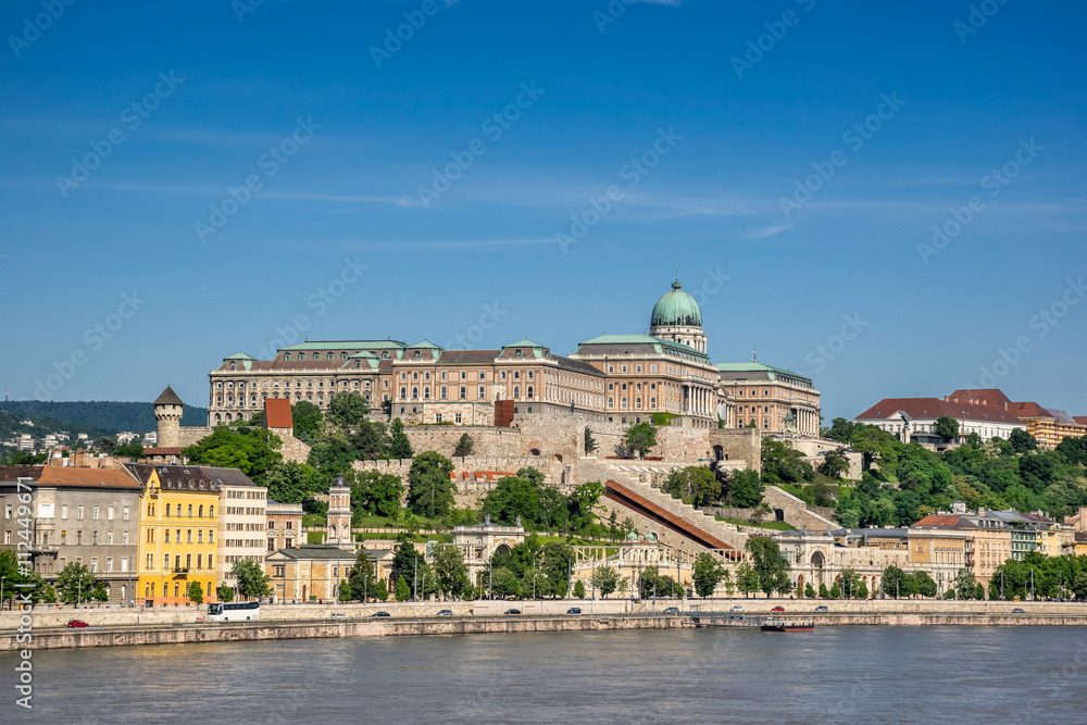 The National Gallery on the Danube River in Budapest