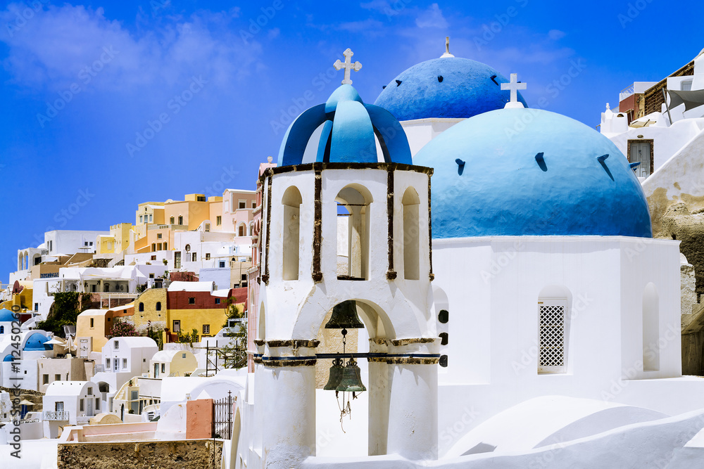 Obraz premium Oia Santorini sprit