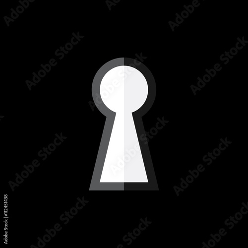 Keyhole vector icon