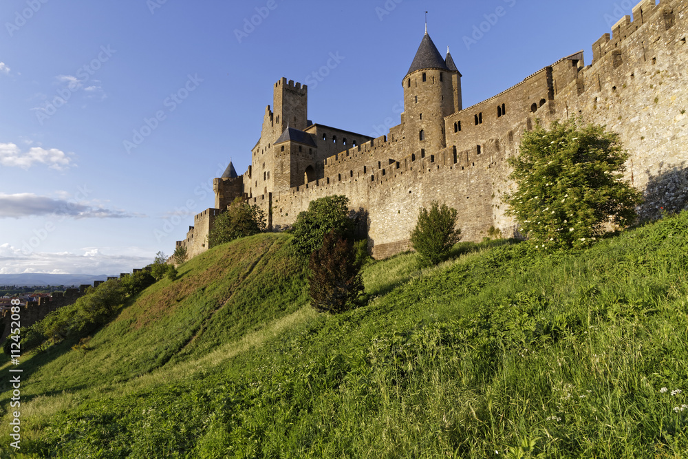 Extérieur de la Citadelle de Carcassonne