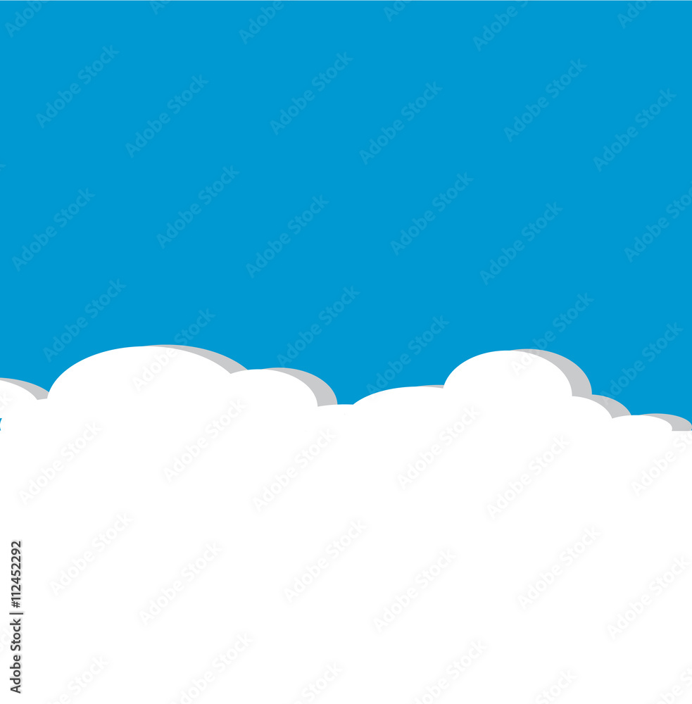 cloud and space of blue sky abstract art vector background cloud and space of blue sky abstract art vector background