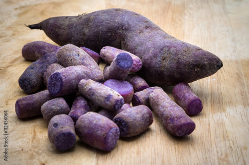 sweet purple potatoes