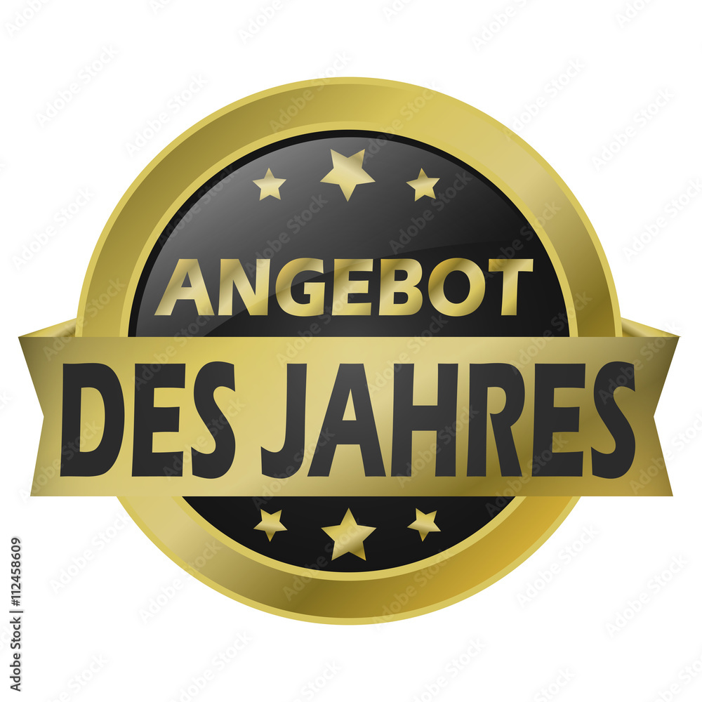 Angebot des Jahres Button Angebot des Jahres Button