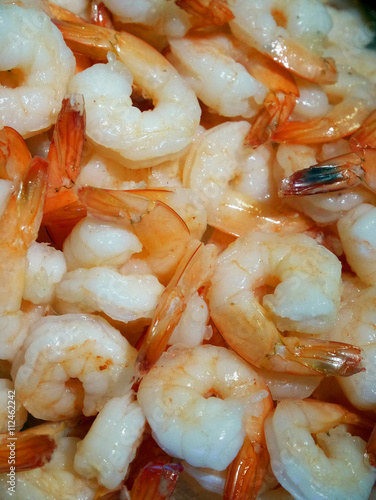 Fototapeta Naklejka Na Ścianę i Meble -  Boiled shrimp