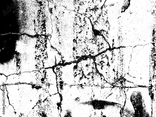 Wallpaper Mural Cracks texture overlay. Vector background Torontodigital.ca