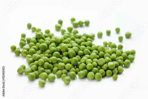 Fresh green peas
