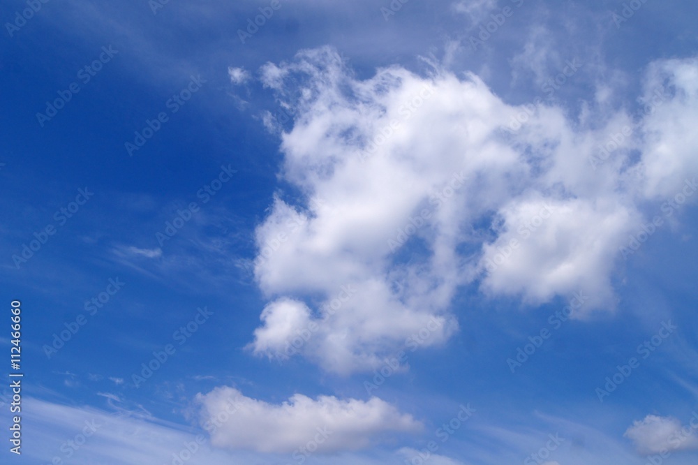 Obraz premium 梅雨前の東京の空