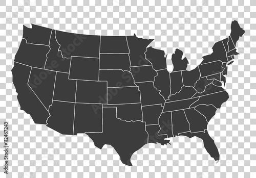 USA map