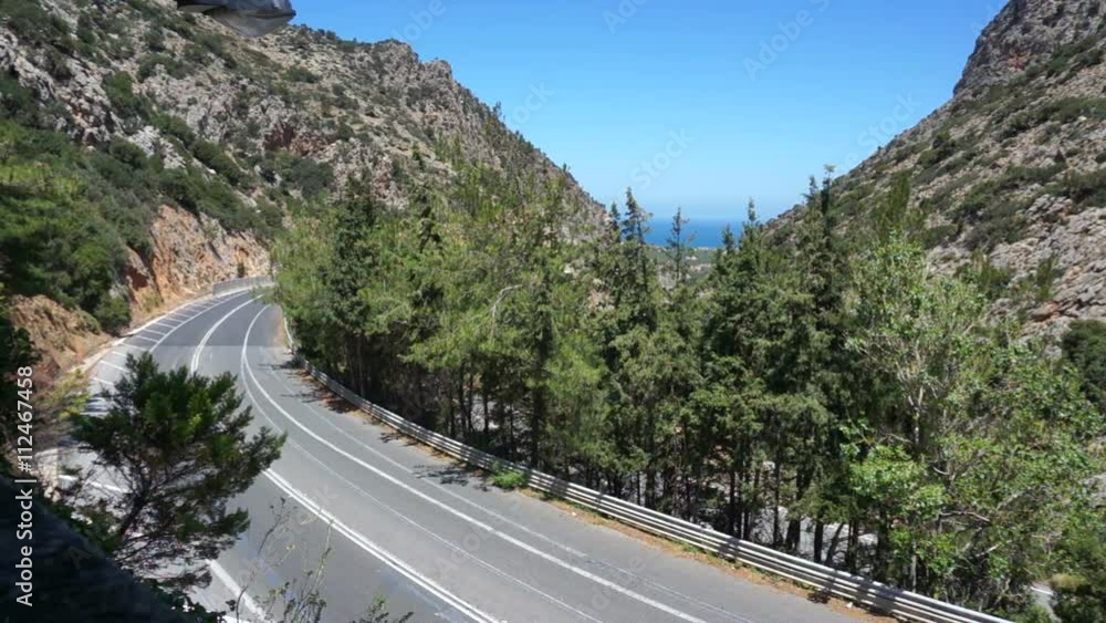 Nature, splendid Crete view, road to Heraklion. Nature, splendid Crete view, road to Heraklion.