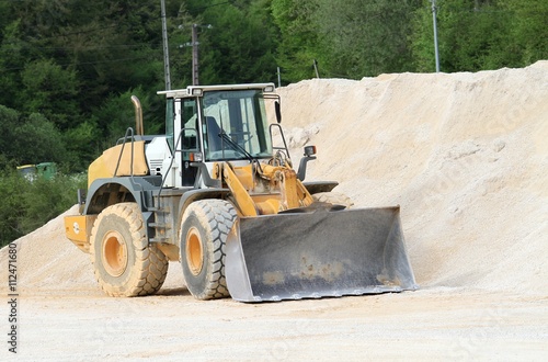 Fotografía carrière de sable calcaire en Dordogne