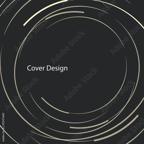 Vector abstract circle design