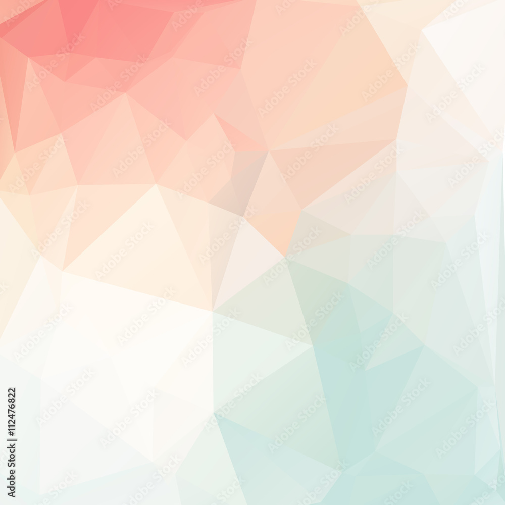 Fototapeta premium Abstract triangular background for your design