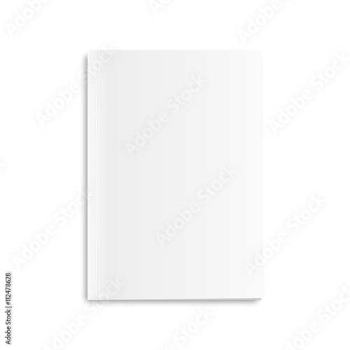 Blank closed magazine