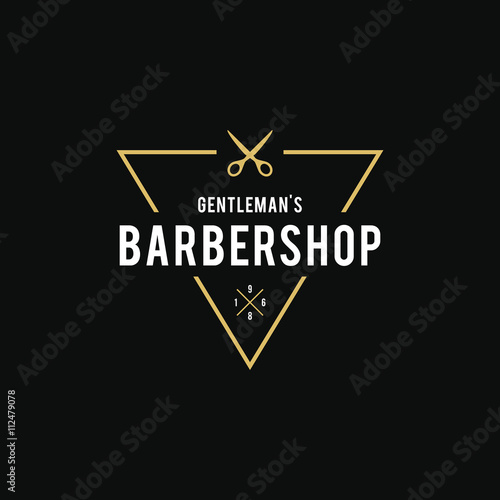 Vintage Barber Shop logo