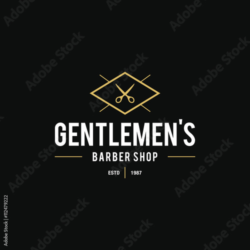 Vintage Barber Shop logo