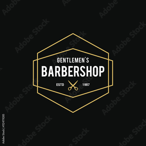 Vintage Barber Shop logo