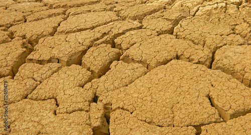 Desert Rough Land Dry Crack Erosion Stock Photos