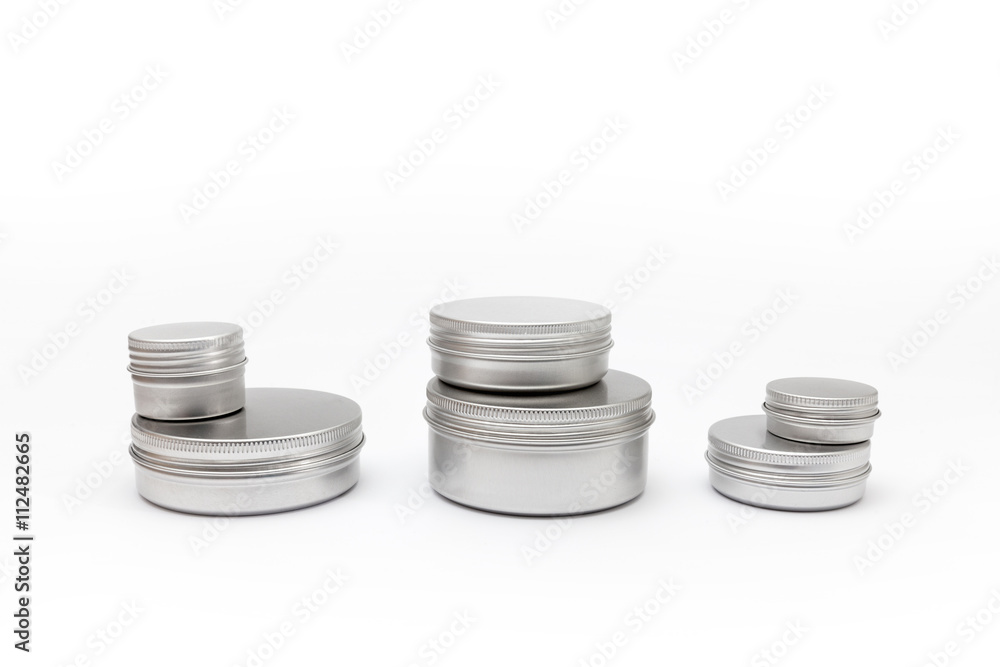 silver metal containers for cosmetics silver metal containers for cosmetics