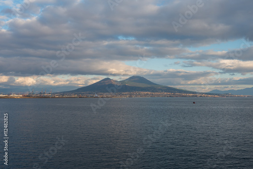 Vesuvio al tramonto photo