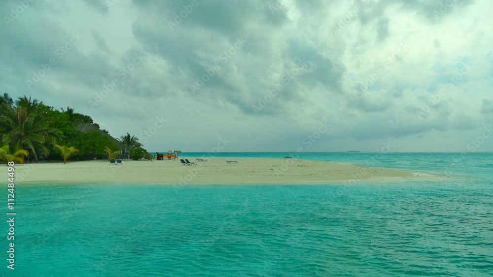 Beautiful tropical beach and sea in maldives island Beautiful tropical beach and sea in maldives island