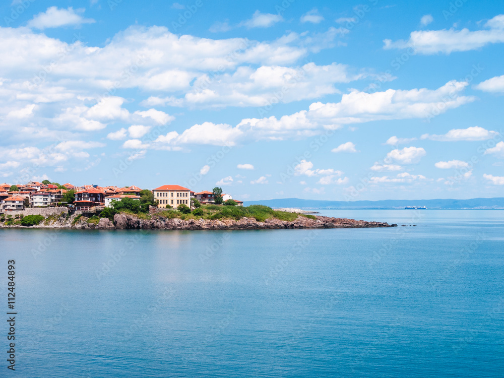 houses in Sozopol town, Bulgaria