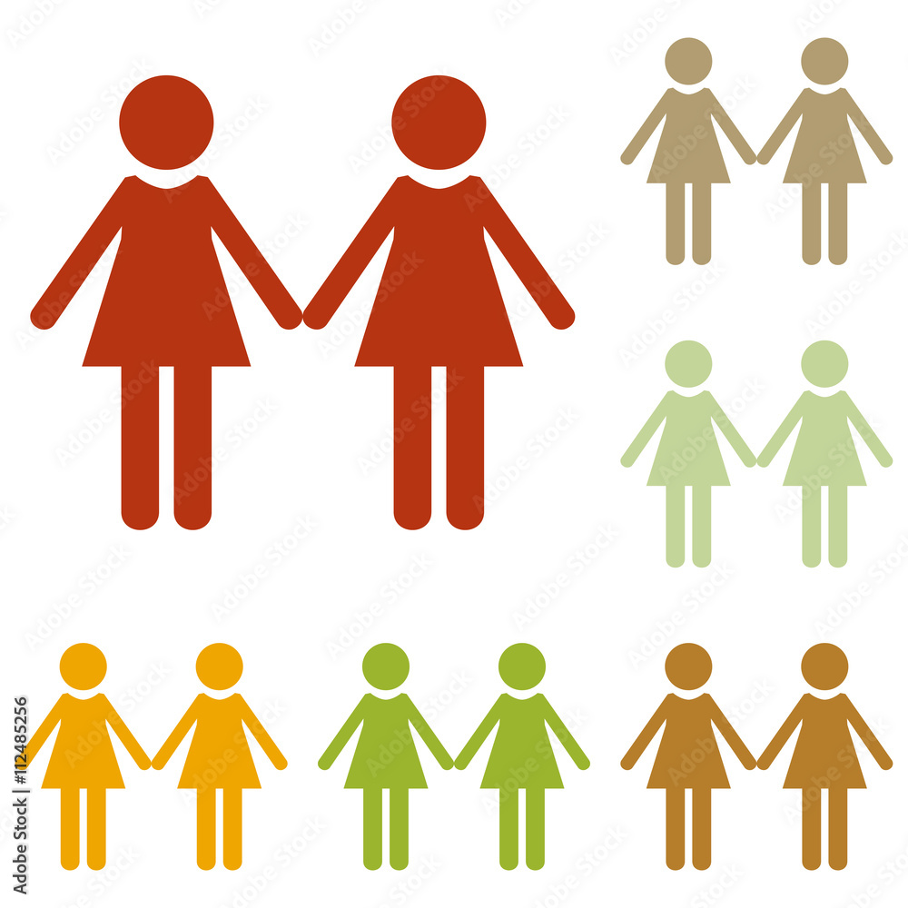Lesbian family sign Lesbian family sign
