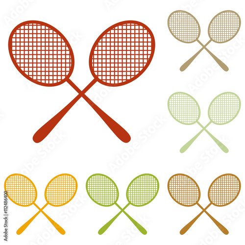Tennis racquets sign