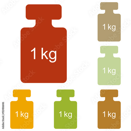 Weight simple sign