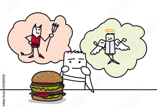 Le Bon et le mal : régime et malbouffe