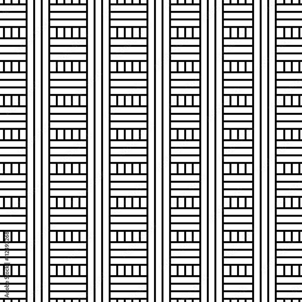 Vector light seamless pattern with interweaving Vector light seamless pattern with interweaving