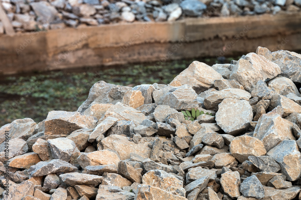 Large Crushed Stone Chunks Large Crushed Stone Chunks