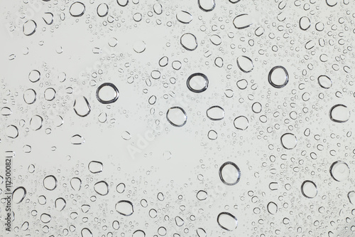 Drops of water, Water droplets on glass for a background, Raindr