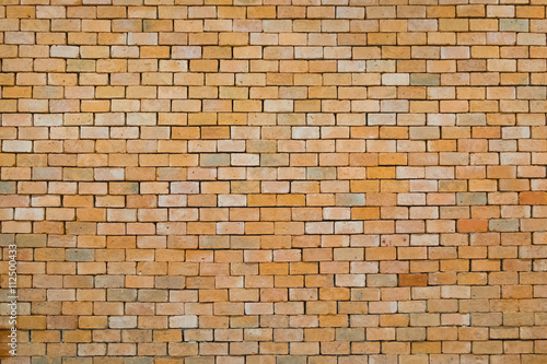 red brick wall background.