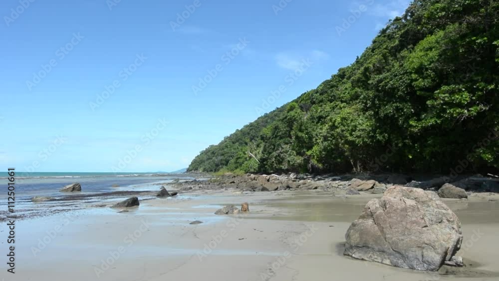 Landscape of Cape Tribulation in Daintree National Park Queensland, Australia Landscape of Cape Tribulation in Daintree National Park Queensland, Australia