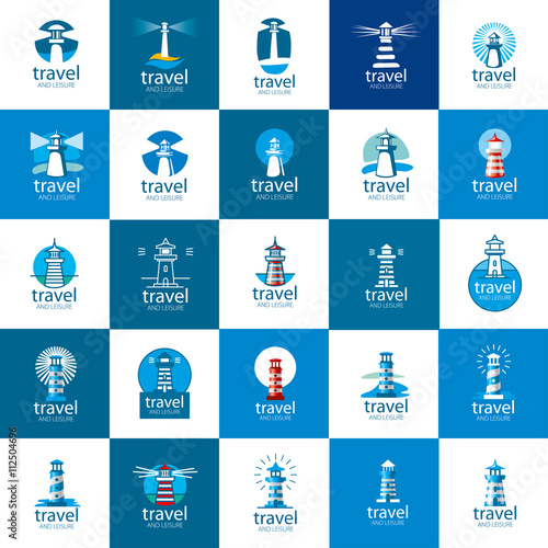 vector lighthouse logo